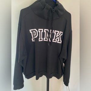 Victoria Secret black pullover hoodie